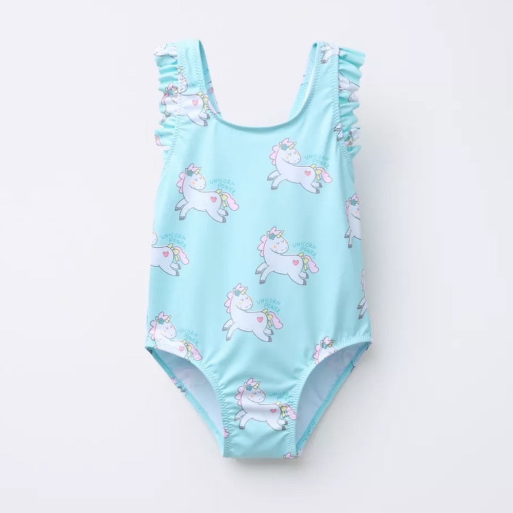 ZARA UNICORN SWIMSUIT